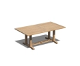 Cadogan 200cm Rectangular Table with 180cm Rose Garden Bench and Rose Garden Armchairs