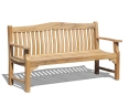 Cadogan 200cm Rectangular Table with 180cm Rose Garden Bench and Rose Garden Armchairs