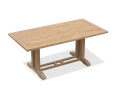 Cadogan 180cm Teak Table, Rose Garden 150cm Bench and 4 Rose Garden Armchairs