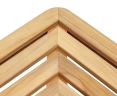 Teak Square Outdoor Tree Bench – 2.2m