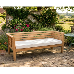 Large Teak Outdoor Daybed - 2.1m / 7ft
