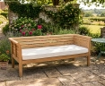 Large Teak Outdoor Daybed - 2.1m / 7ft