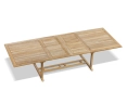 Dorchester Extending Outdoor Dining Table, Double-Leaf – 2 - 3m