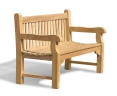 Balmoral 5ft Sturdy Teak Park Bench – 1.5m