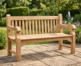 Balmoral 5ft Sturdy Teak Park Bench – 1.5m