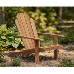 Adirondack Chair, Teak Wood