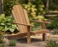 Adirondack Chair, Teak Wood