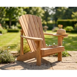 New England Teak Adirondack Chair