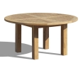 Titan 5ft Teak Round Outdoor Table – 1.5m
