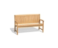 Belgrave Teak 150cm Dining Table with 150cm Stanford Bench and Armchairs