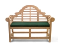 Lutyens-Style Bench, Teak – 1.35m