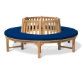 Teak Circular Outdoor Tree Bench - 2.2m