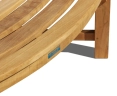 Saturn Teak Circular Tree Seat, Backless Tree Bench – 2.2m