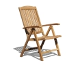 Cheltenham Outdoor Reclining Chair, Teak