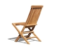 Chester Teak Low-Back Folding Garden Chair