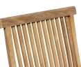 Brompton Foldable Garden Armchair, Teak wood