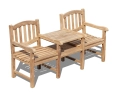Ascot Vista Teak Companion Seat