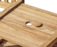 Ascot Vista Teak Companion Seat