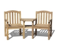 Clivedon Teak Companion Seat, Jack and Jill Seat
