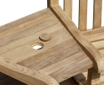 Clivedon Teak Companion Seat, Jack and Jill Seat