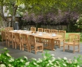 13 Piece Patio Set with Hilgrove Oval 4m Table, Side Chairs & Armchairs