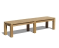 Chichester Teak Outdoor Backless Bench – 2m