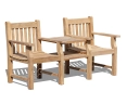 Taverners Vista Garden Love Seat, Jack and Jill Seat