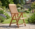 Bali Reclining Garden Chair, Teak