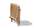 Cheltenham Outdoor Reclining Chair with Footstool, Teak