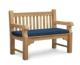 Balmoral 4ft Solid Teak Park Bench – 1.2m