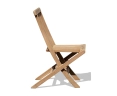 Side view of Ashdown Children’s Teak Folding Garden Chair