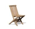 Side view of Ashdown Children’s Teak Folding Garden Chair