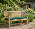 Windsor 3 Seater Teak Garden Bench, 5ft Park Bench – 1.5m