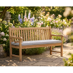 Windsor 4 Seater Teak Garden Bench, 6ft Park Bench – 1.8m