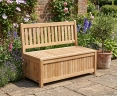 Windsor Teak Storage Bench - 1.2m