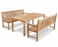Sandringham Table and Benches Set