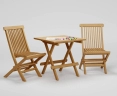 Children's Wooden Table & Ashdown Chairs Set, Kids' Garden Furniture