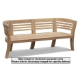 Kensington 4 Seater Teak Bench - Used: Good