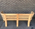 Kensington 4 Seater Teak Bench - Used: Good