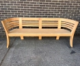 Kensington 4 Seater Teak Bench - Used: Good