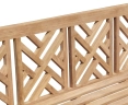 Princeton Chippendale Decorative Garden Bench – 1.8m