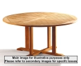 Canfield Round 1.5m Garden Table – Used: Good