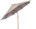 3m Octagonal Tilting Taupe Parasol - Used: Good