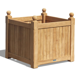 Luxury Grande Teak Garden Planter – Bespoke Wooden Outdoor Planter for Trees & Statement Planting