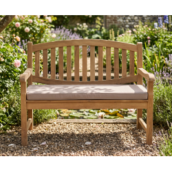 Ascot 2 Seater Teak Garden Bench – 1.2m