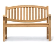Ascot 2 Seater Teak Garden Bench – 1.2m