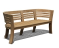 Kensington Teak 4 Seater Deco Garden Bench