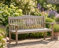 Teak will weather to a silver-grey patina over time or you can use our Teak Care products to restore the honey colour.