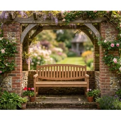 Ascot 3 Seater Teak Garden Bench – 1.5m