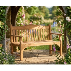 Tribute Teak 5ft Commemorative Bench – 1.5m